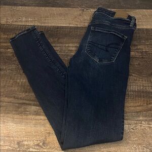American Eagle Outfitters Dark Indigo Skinny Jeans